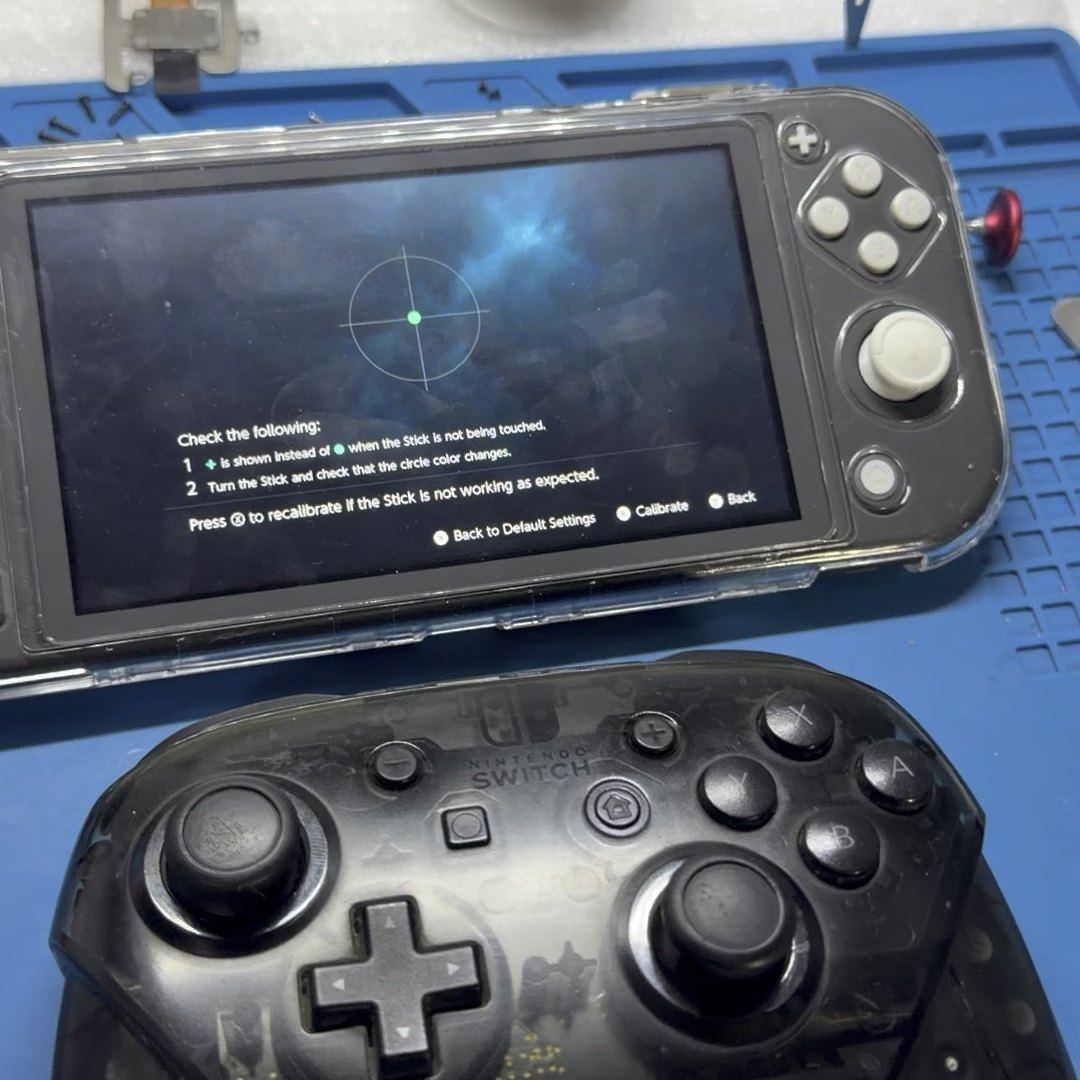 Reparación de joysticks Control Pro Nintendo Switch