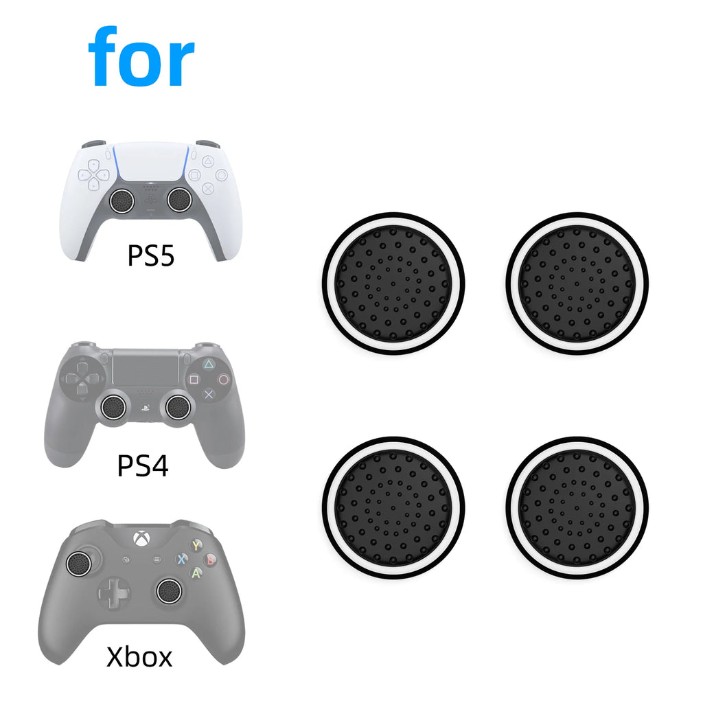 Caps de Joystick para PS5, PS4 y Xbox Paquete de 4 piezas