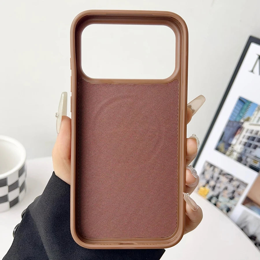 Funda Tejida MagSafe para iPhone 13 al 17 Pro Max