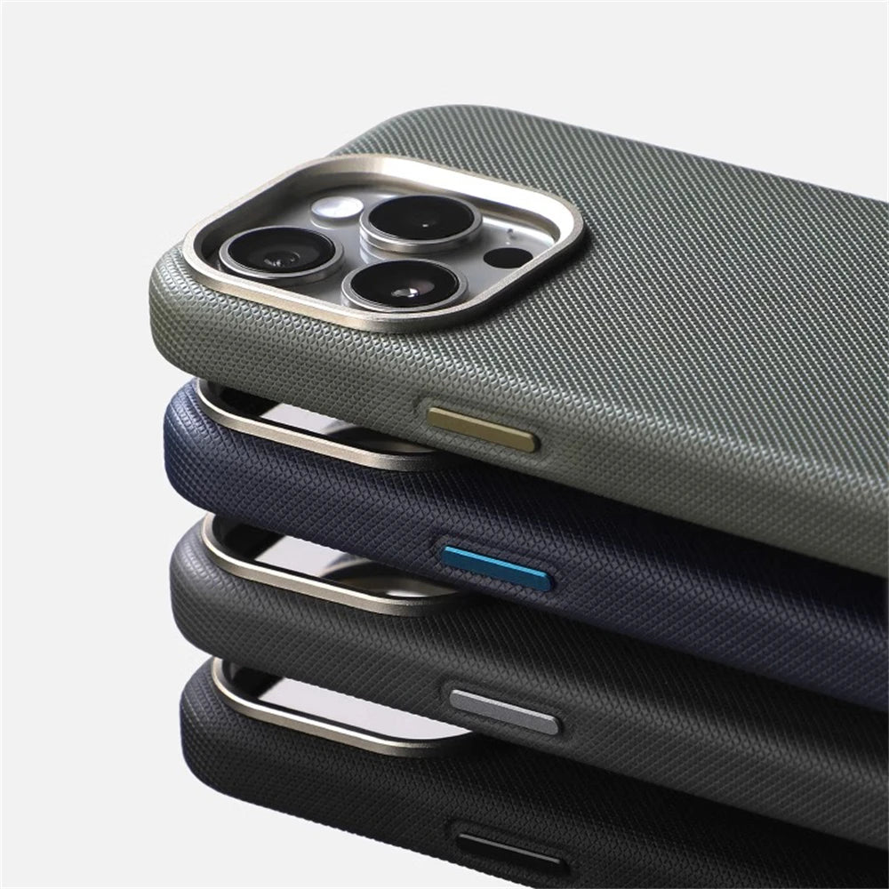 Funda de Cuero Magnética MagSafe para iPhone