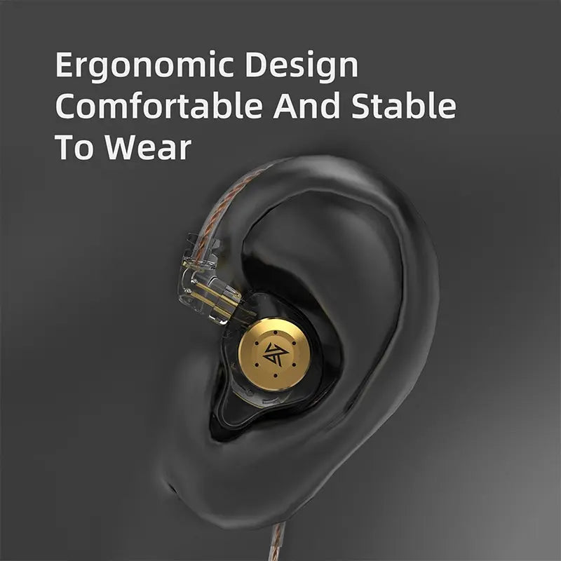 Audífonos In-Ear KZ EDX PRO Dynamic HiFi con Cable