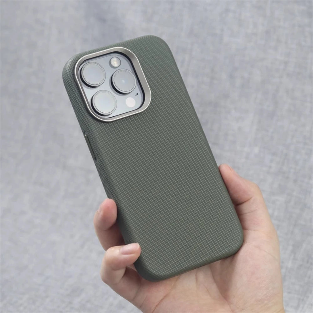Funda de Cuero Magnética MagSafe para iPhone