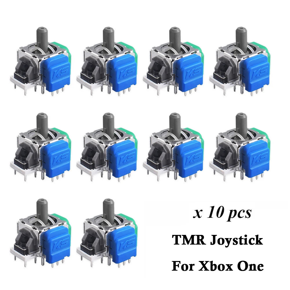 Joystick Hall Effect TMR para PS5, PS4 y Xbox Paquete de 10 piezas