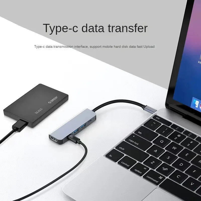 USB C Hub a 4K HDMI-Compatible USB 3.0 2.0
