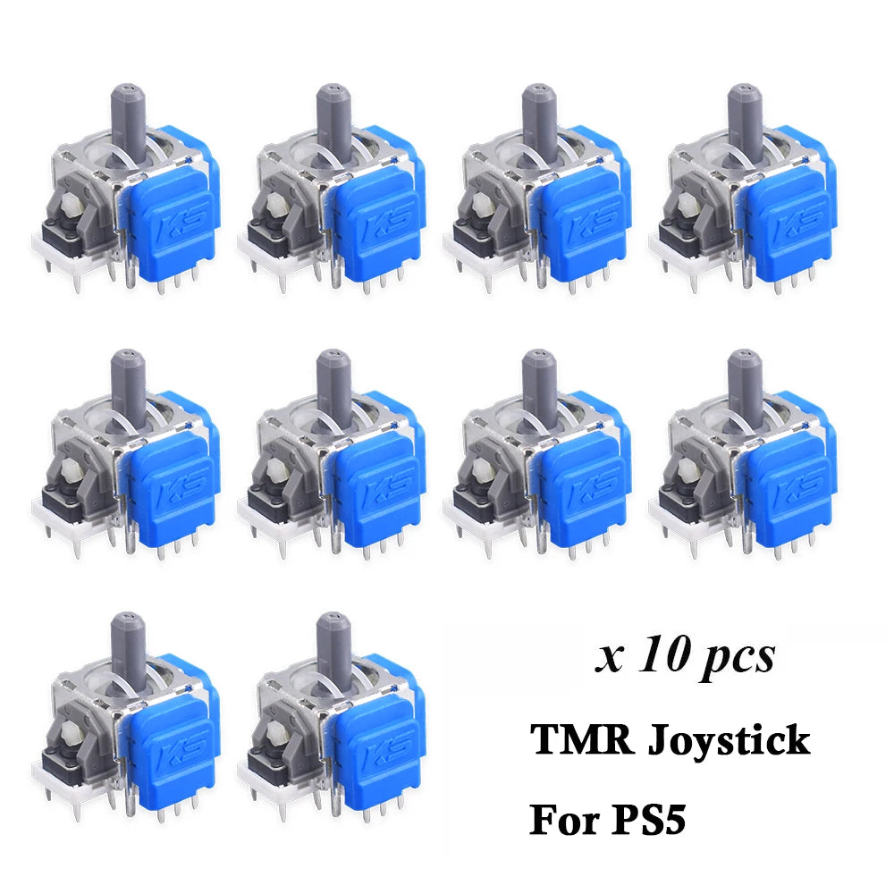 Joystick Hall Effect TMR para PS5, PS4 y Xbox Paquete de 10 piezas
