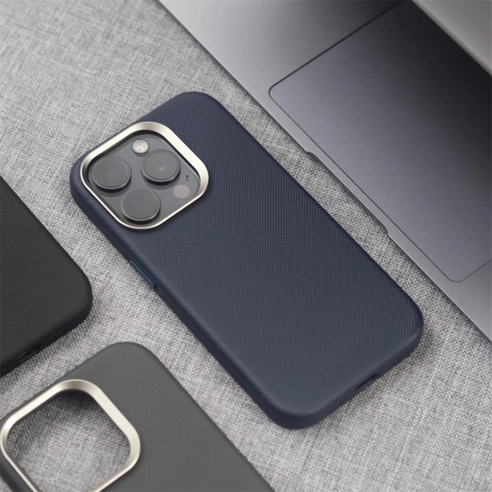 Funda de Cuero Magnética MagSafe para iPhone