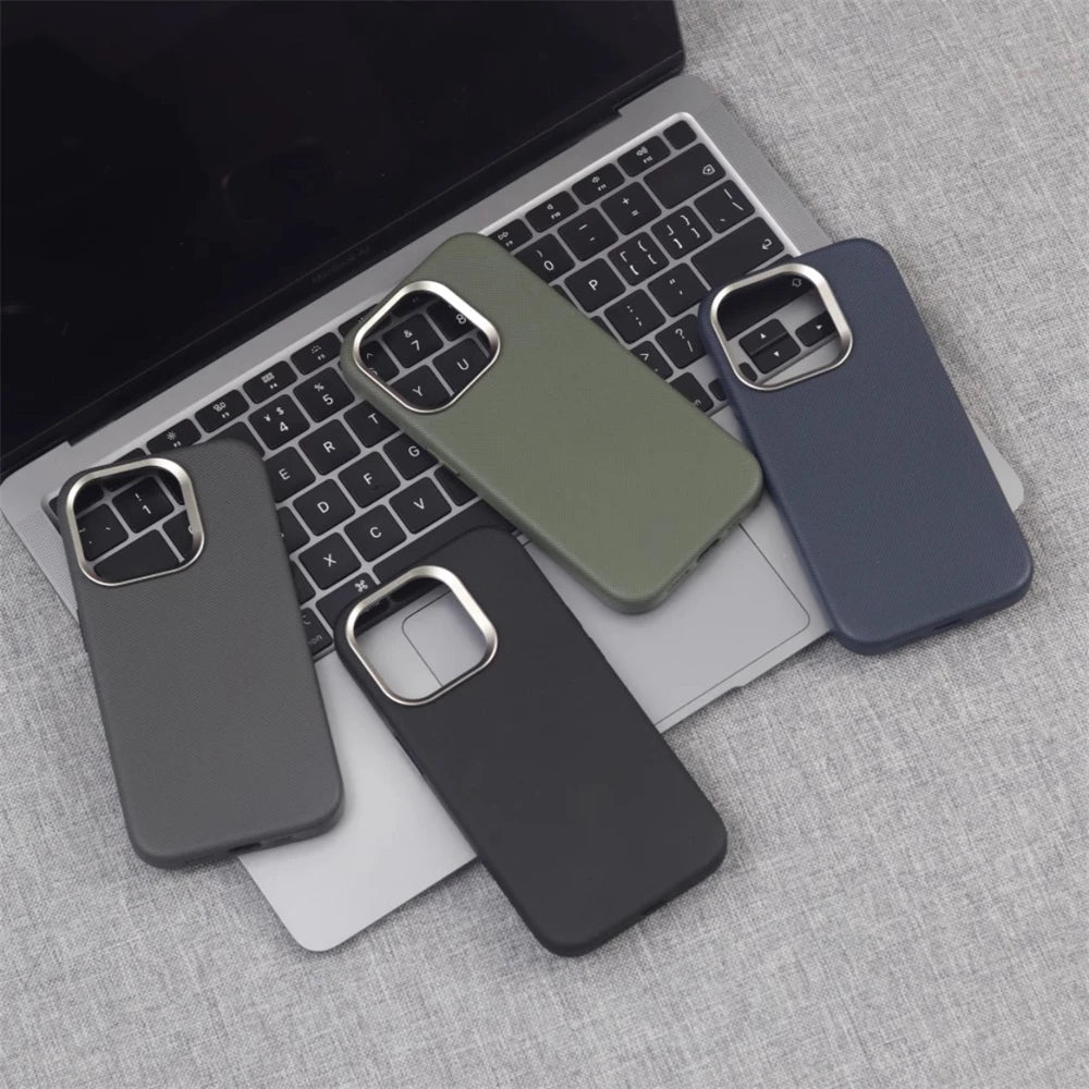 Funda de Cuero Magnética MagSafe para iPhone