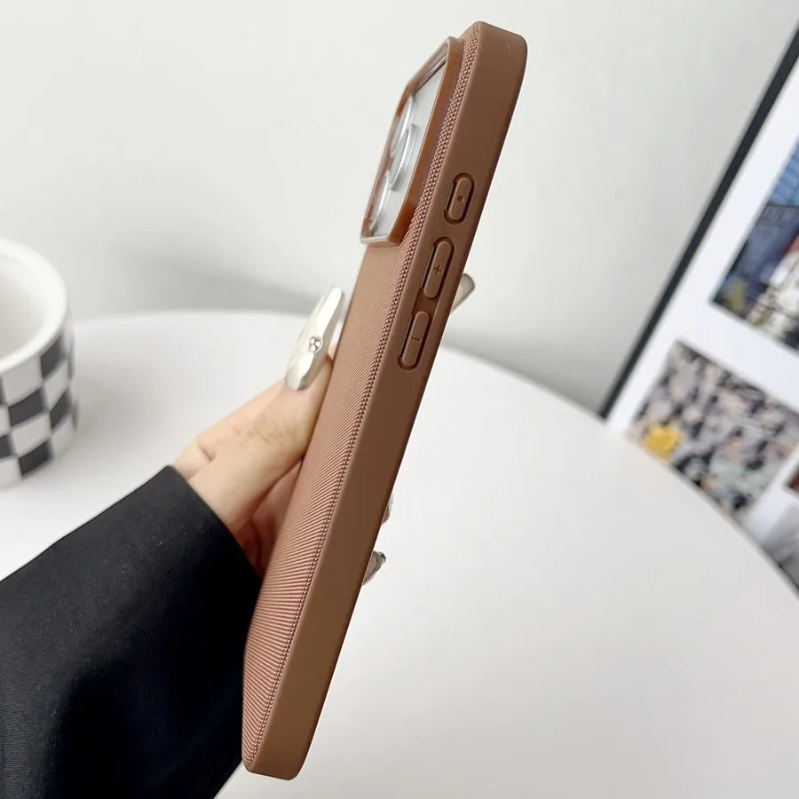 Funda Tejida MagSafe para iPhone 13 al 17 Pro Max