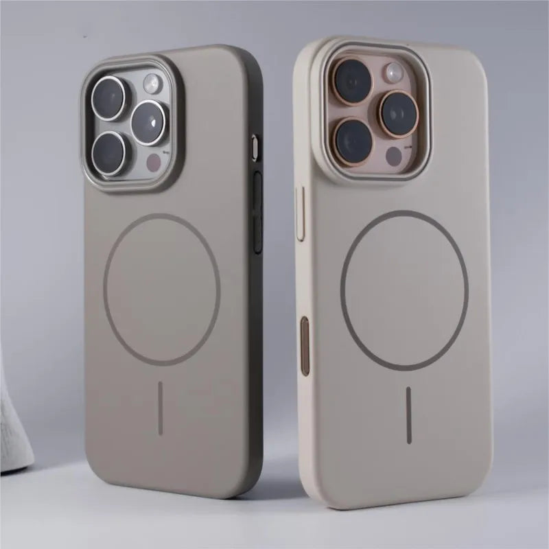 Funda Mate MagSafe de PC Duro para iPhone 11 al 17 Air
