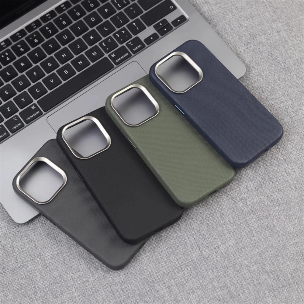 Funda de Cuero Magnética MagSafe para iPhone