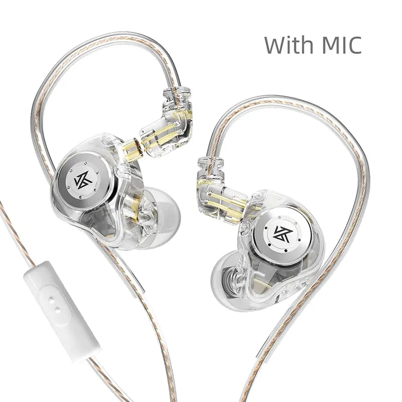 Audífonos In-Ear KZ EDX PRO Dynamic HiFi con Cable
