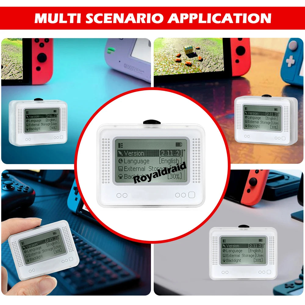 Simulador de Amiibo Recargable Compatible con Switch, 3DS y Wii U