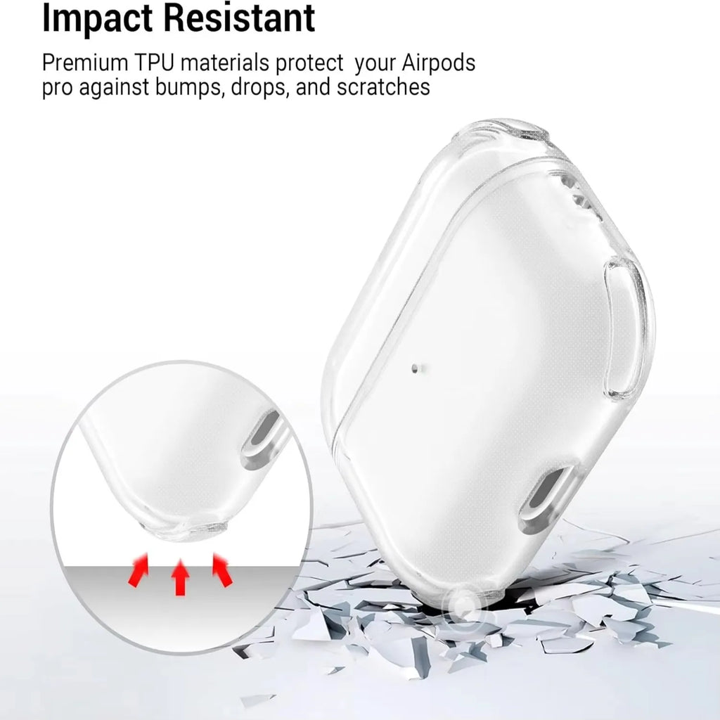 Funda Transparente con Cordón para AirPods Pro 3