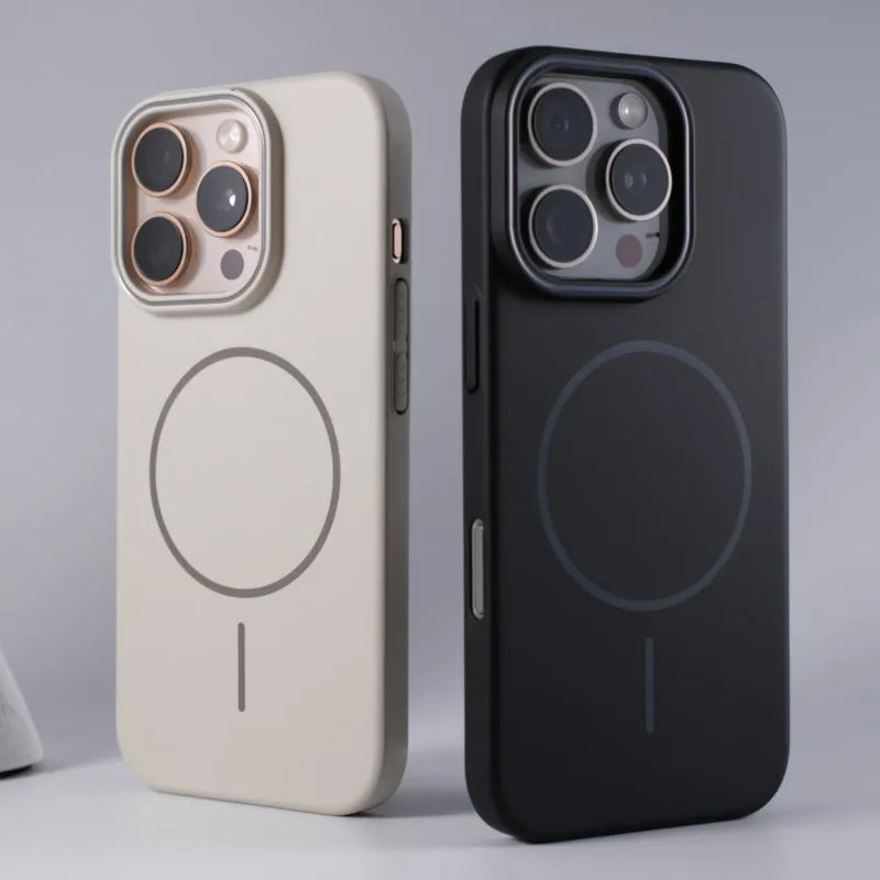Funda Mate MagSafe de PC Duro para iPhone 11 al 17 Air