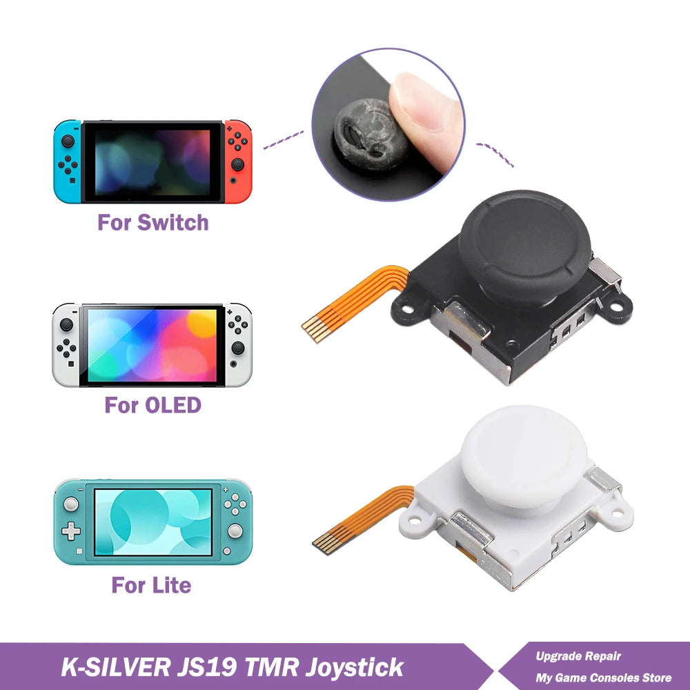 Joystick Electromagnético Hall TMR para Joy-Con / Switch Lite